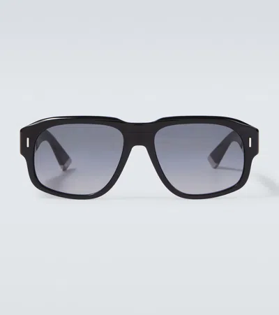 Dior Tailoring N1i Square Sunglasses In Black