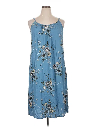 Pre-owned Dip Casual Dress In Blue