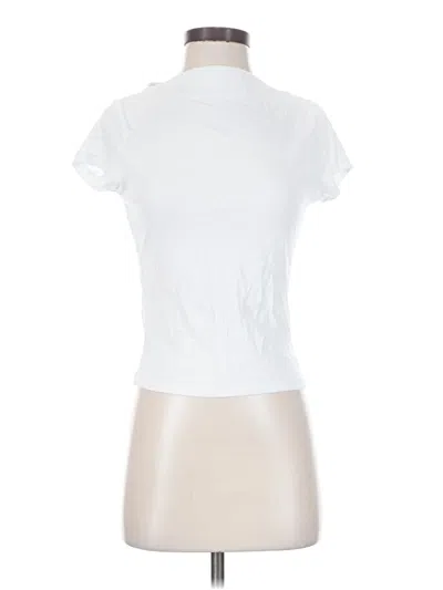 Pre-owned Dip Short Sleeve Turtleneck In White
