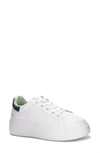 Dirty Laundry Record Platform Sneaker In White