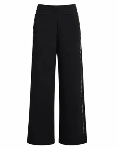 Disclaimer Woman Pants Black Size L Cotton