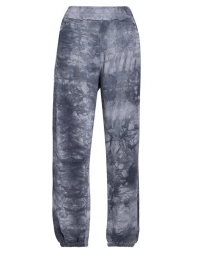 Disclaimer Woman Pants Grey Size L Cotton In Gray