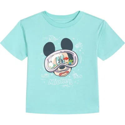 Disney Mickey Mouse Short Sleeve 3d Graphic T-shirt (toddler & Little Kid) In Blue