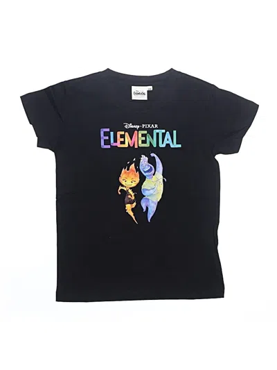 Pre-owned Disney Pixar Kids' Short Sleeve T-shirt In Black