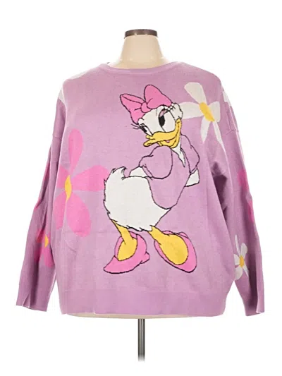 Pre-owned Disney Sweatshirt In Pink