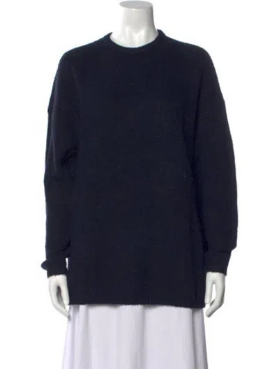 Pre-owned Dissh Crew Neck Sweater In Blue