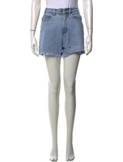 Pre-owned Dissh Mini Shorts In Blue