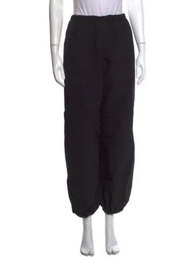 Pre-owned District Vision Wide Leg Pants In Black