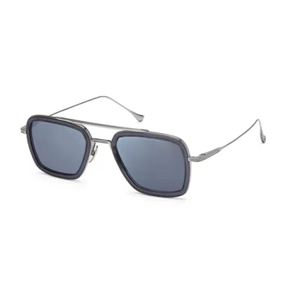 Dita Flight.006 Double-bridge Titanium Sunglasses In Multi