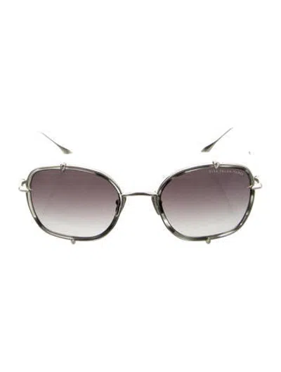 Pre-owned Dita Oversize Gradient Sunglasses In Gold