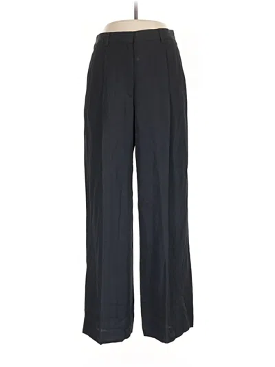 Pre-owned Dkny Dress Pants In Black