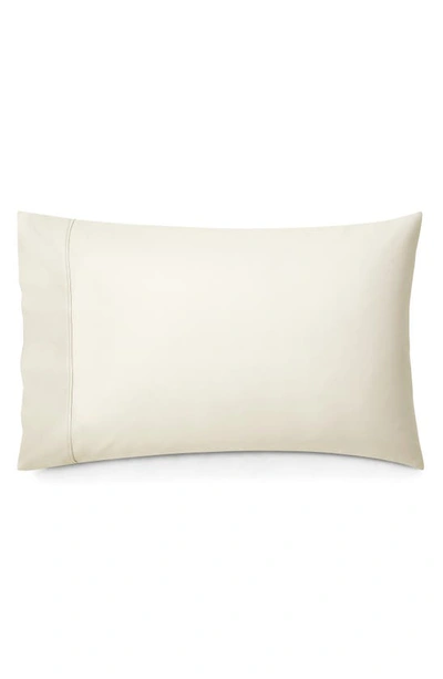 Dkny Luxe Egyptian Cotton Set Of 2 700 Thread Count Pillowcases In Ivory