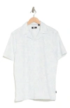 Dkny Sportswear Roscoe Short Sleeve Button-up Camp Shirt In White