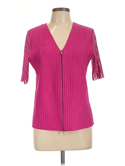 Pre-owned Dkny Vest In Pink
