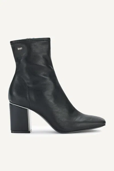Dkny Women's Cavale Ankle Boot In Black