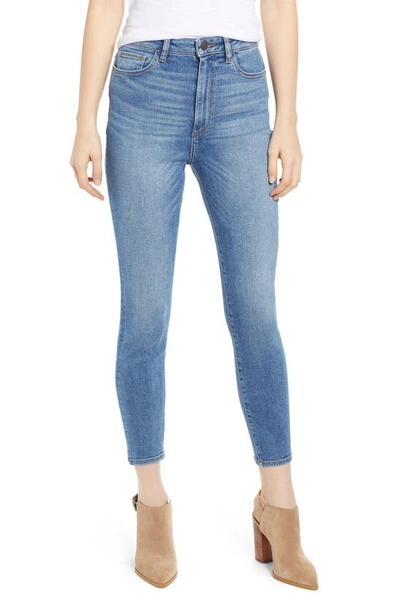 Dl1961 Chrissy Ultra High Waist Ankle Skinny Jeans In Weymouth