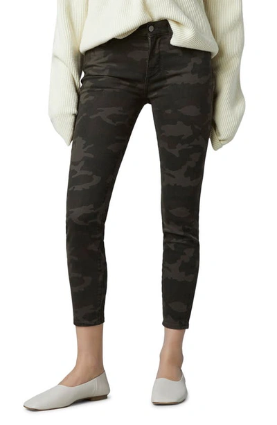 Dl1961 Florence Instasculpt Mid Rise Crop Skinny Jeans In Dark Camo
