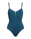 Dnud Woman One-piece Swimsuit Blue Size 4 Polyamide, Elastane