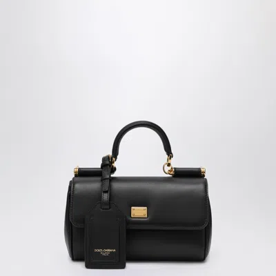 Dolce & Gabbana Dolce&gabbana | Small My Sicily Handbag In Black Leather