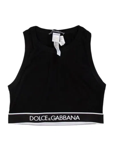 Pre-owned Dolce & Gabbana Graphic Print Pajamas In Black