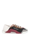 Dolce & Gabbana Man Sneakers Black Size 11 Polyamide, Elastane, Calfskin