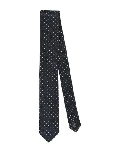 Dolce & Gabbana Man Ties & Bow Ties Midnight Blue Size - Silk