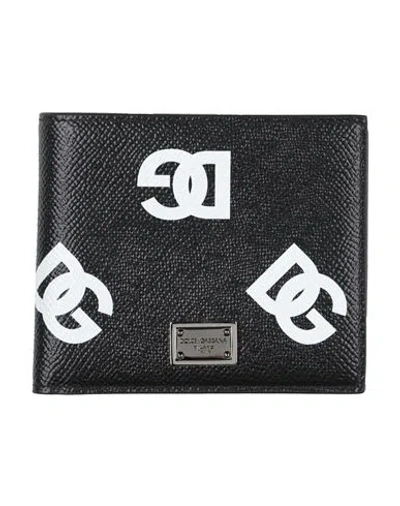 Dolce & Gabbana Man Wallet Black Size - Leather