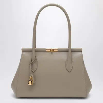 Dolce & Gabbana Marlene Handbag In Taupe Colour In Brown