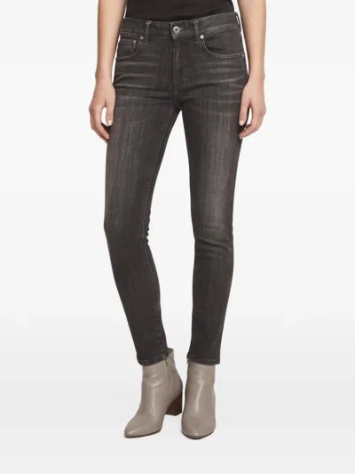 Pre-owned Dolce & Gabbana Tompkins Skinny Jeans In Black