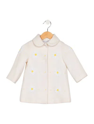 Pre-owned Dolce & Gabbana Babies' Wool Jacket In Yellow