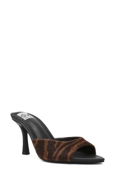 Dolce Vita Dv By  Svetlana Faux Leather Slide Sandal In Animal Print