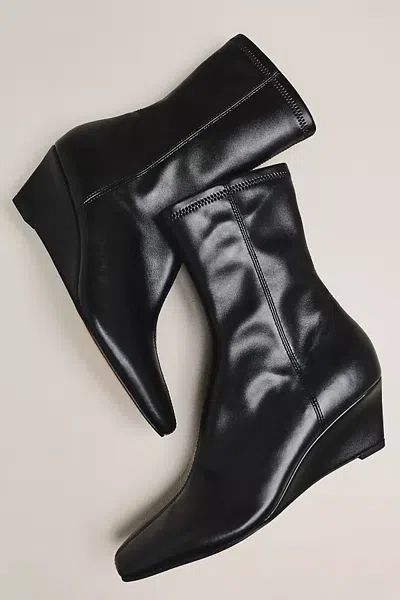 Dolce Vita Hanie Wedge Boots In Black