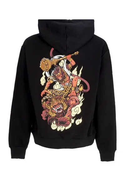 Dolly Noire Lightweight Hoodie Man Hanuman Hoodie Black