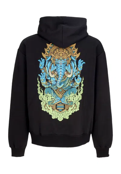Dolly Noire Men's Hoodie Ganesha Hoodie Black