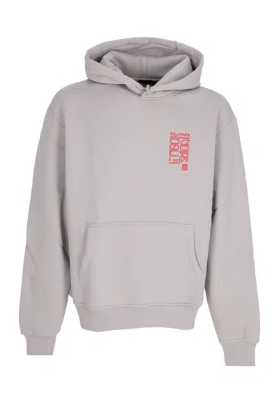 Dolly Noire Men's Hoodie Metal Gheisha Hoodie Grey In Gray