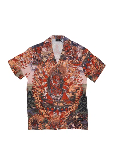 Dolly Noire Shirt Sleeve Short Man Hayagriva Bowling Shirt Multi