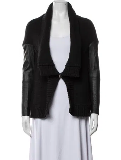 Pre-owned Doma Wool Jacket In Black