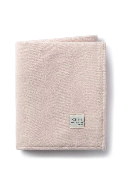 Domani Home Chevron Baby Blanket In Rose