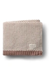 Domani Home Honeycomb Baby Blanket In Pink