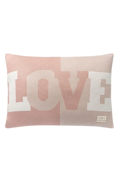 Domani Home Love Accent Pillow In Blush