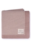 Domani Home Stipple Baby Blanket In Pink