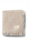 Domani Home Waffle Muslin Baby Blanket In Cream