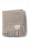 Domani Home Waffle Muslin Baby Blanket In Stone