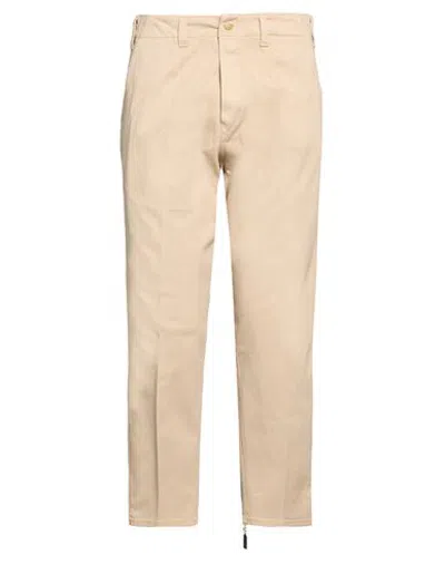 Don The Fuller Man Pants Beige Size 35 Cotton, Elastane In Sand