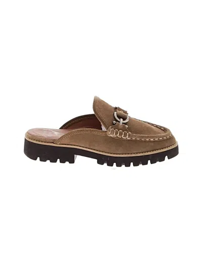 Pre-owned Donald J Pliner Mule/clog In Tan