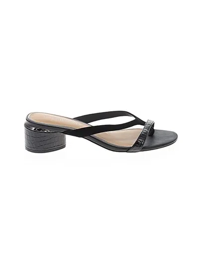 Pre-owned Donald J Pliner Sandals In Black