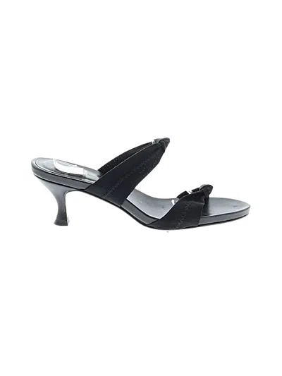 Pre-owned Donald J Pliner Sandals In Black