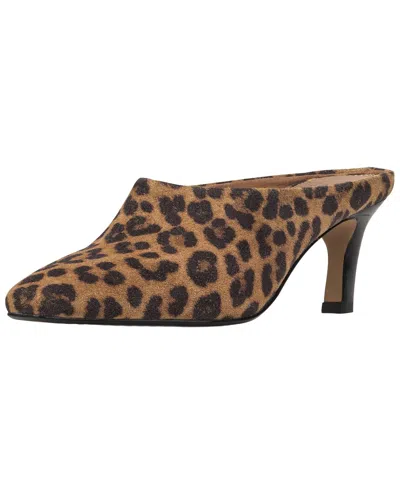 Donald Pliner Braelynn 02 Suede Mule In Brown