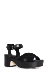 Donald Pliner Chunky Platform Sandal In Black