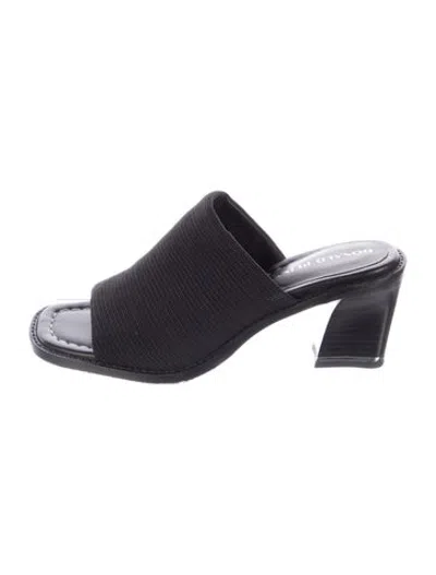 Pre-owned Donald Pliner Slides In Blue